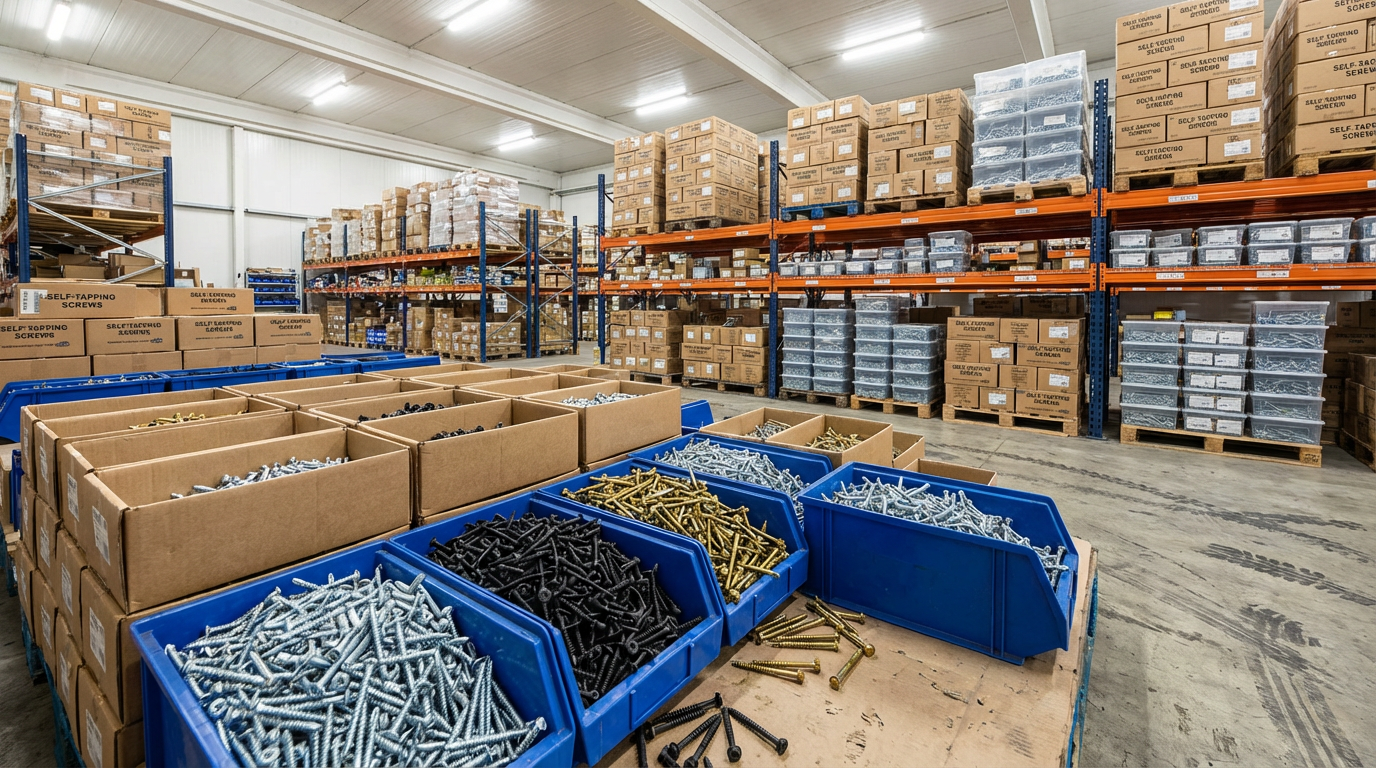Саморезы оптом на оптовом складе