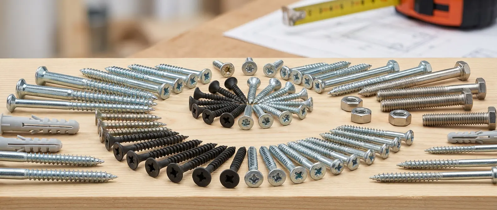 Интернет-магазин саморезов оптом и подбор крепежа