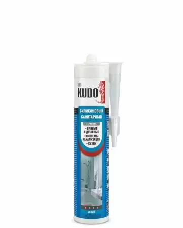 Герметик санитарный Kudo Белый силиконовый: купить оптом и в розницу в интернет магазине Сталь Крепеж - размеры, цены, характеристики. Герметик санитарный Kudo Белый силиконовый оптом и в розницу на сайте Сталь Крепеж