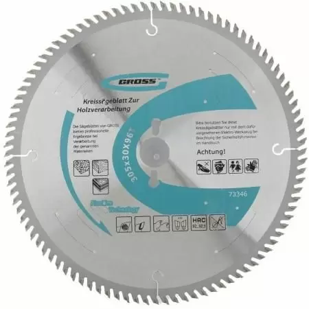 Пильный диск по дереву 305 x 30 x 96 Т Gross: купить оптом и в розницу в интернет магазине Сталь Крепеж - размеры, цены, характеристики. Пильный диск по дереву 305 x 30 x 96 Т Gross оптом и в розницу на сайте Сталь Крепеж