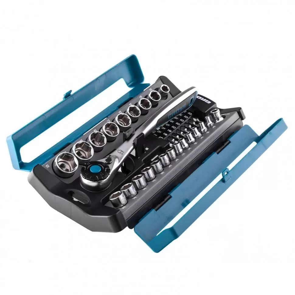 Набор торцевых головок, трещотка 120 зубьев, 41 предмет, 1/2", 1/4", CrV Gross: купить оптом и в розницу в интернет магазине Сталь Крепеж - размеры, цены, характеристики. Набор торцевых головок, трещотка 120 зубьев, 41 предмет, 1/2", 1/4", CrV Gross оптом и в розницу на сайте Сталь Крепеж