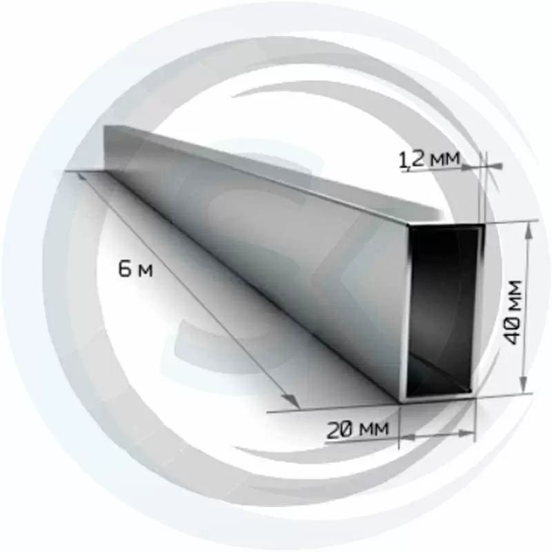 Труба профильная 40х20, толщина 1,2мм: купить оптом и в розницу в интернет магазине Сталь Крепеж - размеры, цены, характеристики. Труба профильная 40х20, толщина 1,2мм оптом и в розницу на сайте Сталь Крепеж