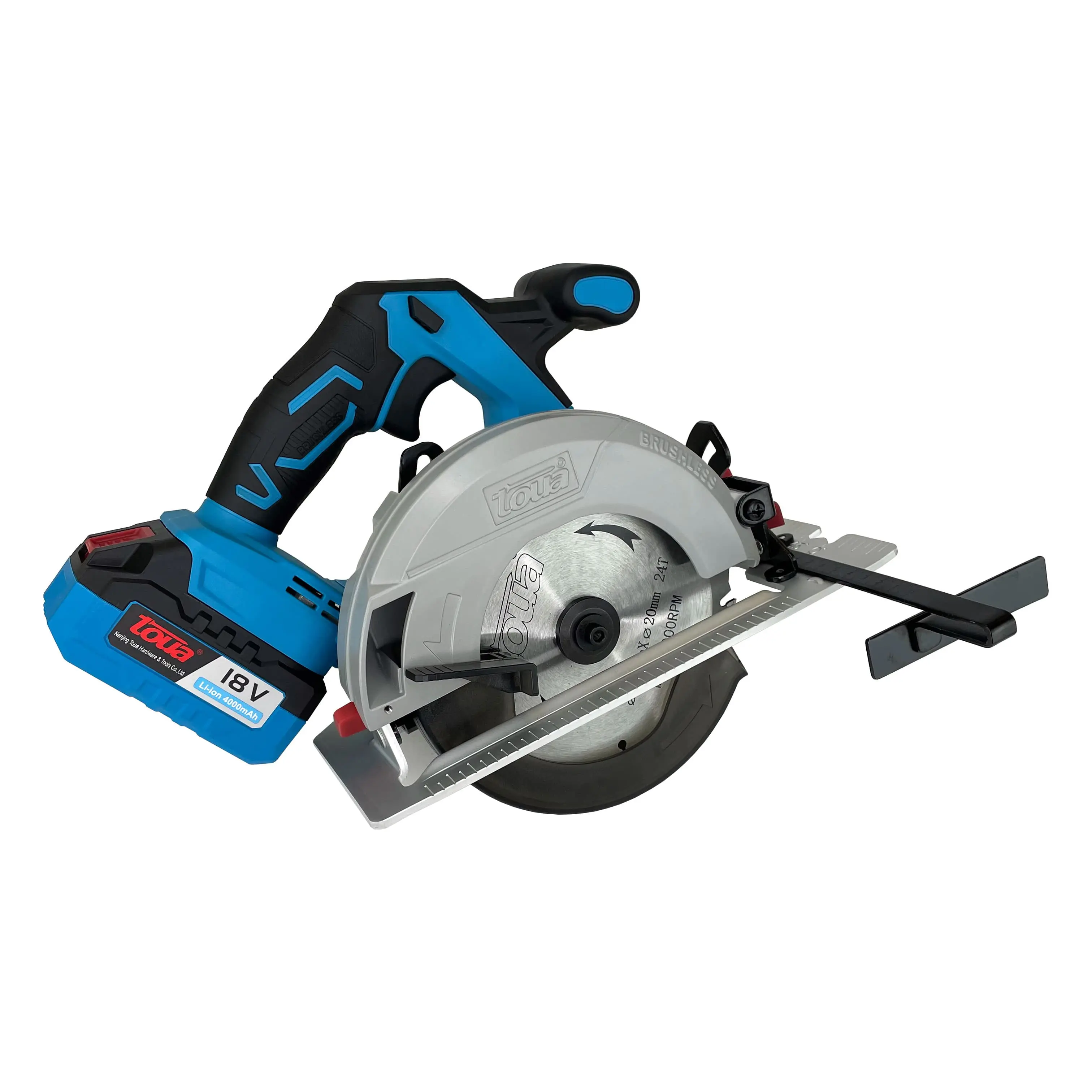 Аккумуляторная циркулярная пила Toua DBLC180-A-1 — фото