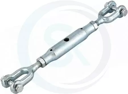 Талреп трубчатый (закрытый) DIN 1478 (вилка+вилка)М22: купить оптом и в розницу в интернет магазине Сталь Крепеж - размеры, цены, характеристики. Талреп трубчатый (закрытый) DIN 1478 (вилка+вилка)М22 оптом и в розницу на сайте Сталь Крепеж