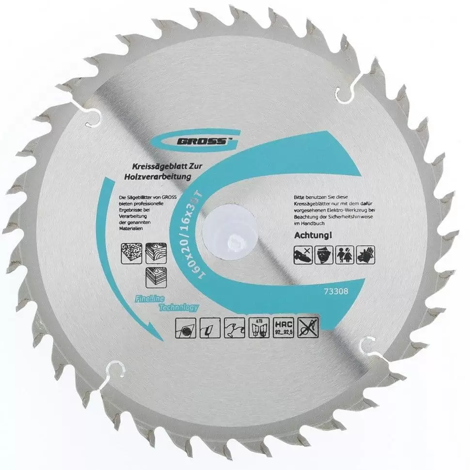 Пильный диск по дереву 160 x 20/16 x 36Т Gross: купить оптом и в розницу в интернет магазине Сталь Крепеж - размеры, цены, характеристики. Пильный диск по дереву 160 x 20/16 x 36Т Gross оптом и в розницу на сайте Сталь Крепеж