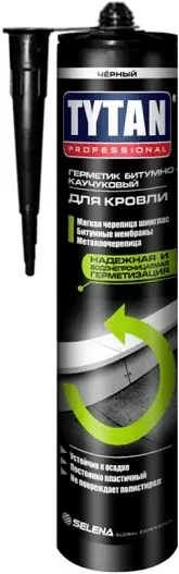 Герметик для кровли Битумно-Каучуковый Tytan Профессиональный Черный 310мл: купить оптом и в розницу в интернет магазине Сталь Крепеж - размеры, цены, характеристики. Герметик для кровли Битумно-Каучуковый Tytan Профессиональный Черный 310мл оптом и в розницу на сайте Сталь Крепеж
