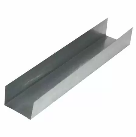 Профиль направляющий ПН-2 40х50х3000мм, t=0,4мм: купить оптом и в розницу в интернет магазине Сталь Крепеж - размеры, цены, характеристики. Профиль направляющий ПН-2 40х50х3000мм, t=0,4мм оптом и в розницу на сайте Сталь Крепеж