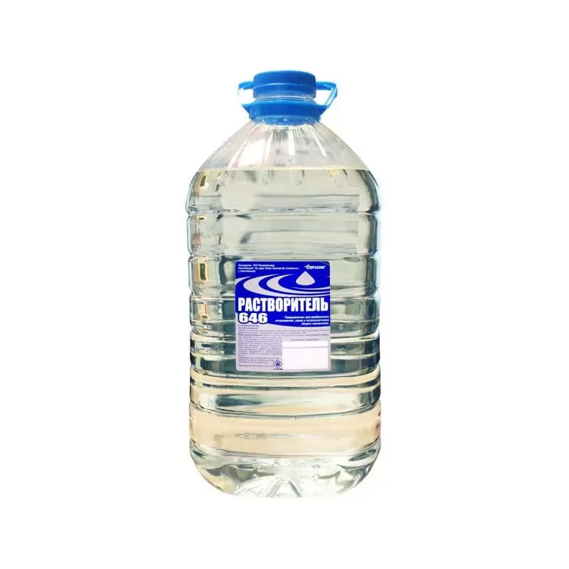 Растворитель 646 ПЭТ 4.5 л.: купить оптом и в розницу в интернет магазине Сталь Крепеж - размеры, цены, характеристики. Растворитель 646 ПЭТ 4.5 л. оптом и в розницу на сайте Сталь Крепеж