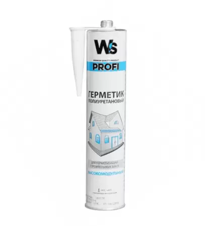 Высокомодульный полиуретановый герметик WS Profi PU Sealant HM: купить оптом и в розницу в интернет магазине Сталь Крепеж - размеры, цены, характеристики. Высокомодульный полиуретановый герметик WS Profi PU Sealant HM оптом и в розницу на сайте Сталь Крепеж