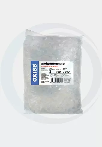 Фиброволокно полипропиленовое OXISS 3/0,6: купить оптом и в розницу в интернет магазине Сталь Крепеж - размеры, цены, характеристики. Фиброволокно полипропиленовое OXISS 3/0,6 оптом и в розницу на сайте Сталь Крепеж