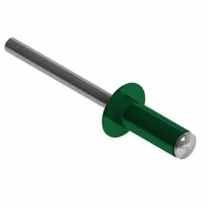 Заклепки RAL 6005 вытяжные окрашенные: купить у производителя в интернет магазине СтальКрепеж - размеры, цены, характеристики. Заклепки RAL 6005 вытяжные окрашенные от производителя СтальКрепеж