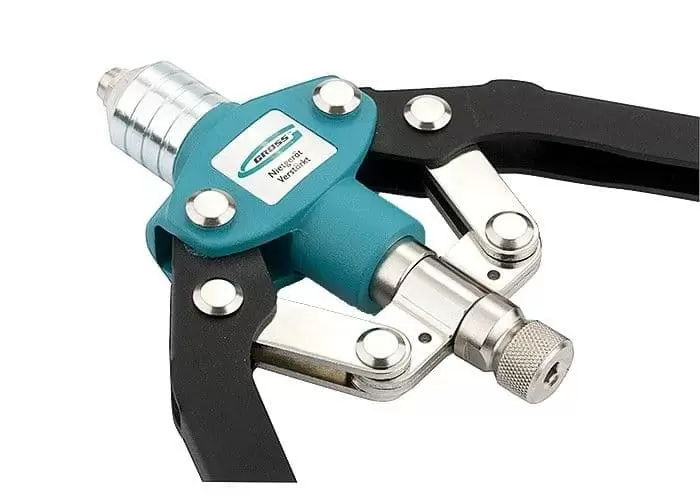 Заклепочник двуручный усиленный 520 мм, удлин.рукоятки, для заклепок 3,2-4,0-4,8-6-6,4 Gross: купить оптом и в розницу в интернет магазине Сталь Крепеж - размеры, цены, характеристики. Заклепочник двуручный усиленный 520 мм, удлин.рукоятки, для заклепок 3,2-4,0-4,8-6-6,4 Gross оптом и в розницу на сайте Сталь Крепеж