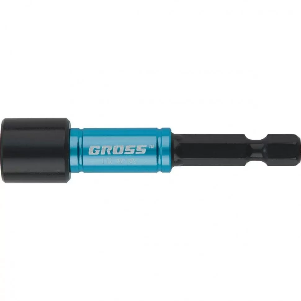 Бита с торцевой головкой, магнит. Nut-Driver, 10 мм, S2 Gross: купить оптом и в розницу в интернет магазине Сталь Крепеж - размеры, цены, характеристики. Бита с торцевой головкой, магнит. Nut-Driver, 10 мм, S2 Gross оптом и в розницу на сайте Сталь Крепеж