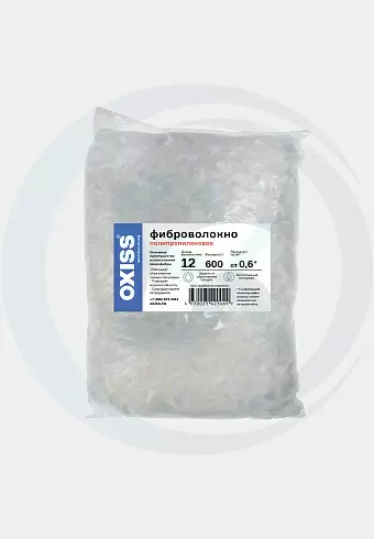 Фиброволокно полипропиленовое OXISS 12/0,6: купить оптом и в розницу в интернет магазине Сталь Крепеж - размеры, цены, характеристики. Фиброволокно полипропиленовое OXISS 12/0,6 оптом и в розницу на сайте Сталь Крепеж