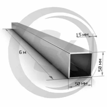 Труба квадратная 50х50, толщина 1,5мм: купить оптом и в розницу в интернет магазине Сталь Крепеж - размеры, цены, характеристики. Труба квадратная 50х50, толщина 1,5мм оптом и в розницу на сайте Сталь Крепеж