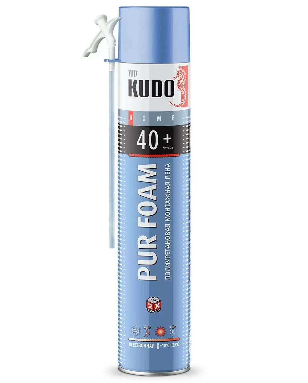 Монтажная пена Kudo Home 40+ всесезонная бытовая 1000мл: купить оптом и в розницу в интернет магазине Сталь Крепеж - размеры, цены, характеристики. Монтажная пена Kudo Home 40+ всесезонная бытовая 1000мл оптом и в розницу на сайте Сталь Крепеж