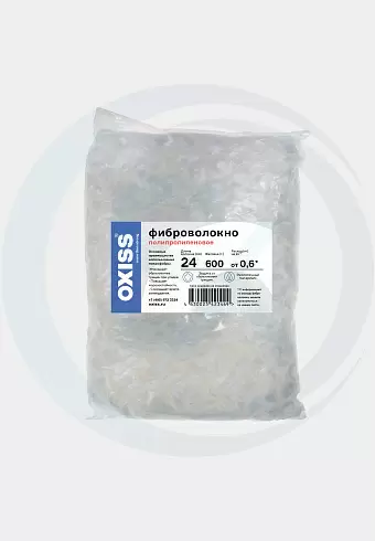 Фиброволокно полипропиленовое OXISS 24/0,6: купить оптом и в розницу в интернет магазине Сталь Крепеж - размеры, цены, характеристики. Фиброволокно полипропиленовое OXISS 24/0,6 оптом и в розницу на сайте Сталь Крепеж