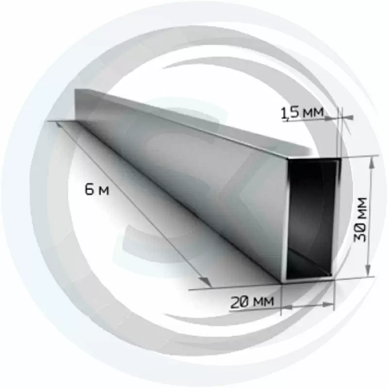 Труба профильная 30х20, толщина 1,5мм: купить оптом и в розницу в интернет магазине Сталь Крепеж - размеры, цены, характеристики. Труба профильная 30х20, толщина 1,5мм оптом и в розницу на сайте Сталь Крепеж