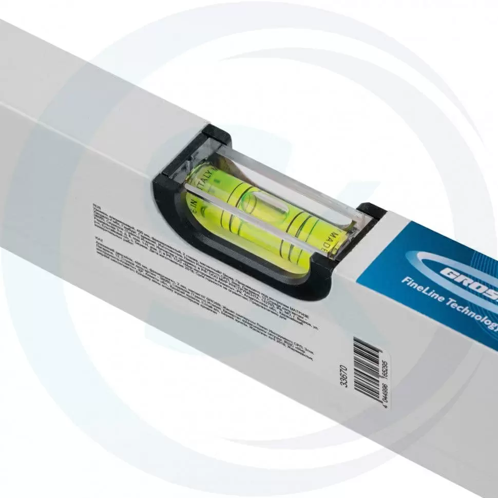 Уровень алюминиевый, 400 мм, фрезерованный, 2 глазка, магнитный Gross: купить оптом и в розницу в интернет магазине Сталь Крепеж - размеры, цены, характеристики. Уровень алюминиевый, 400 мм, фрезерованный, 2 глазка, магнитный Gross оптом и в розницу на сайте Сталь Крепеж