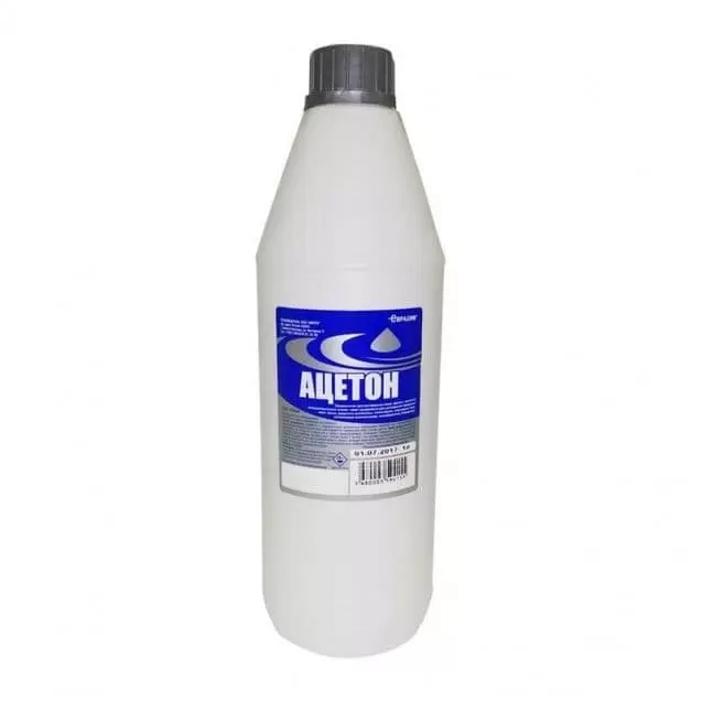 Ацетон 1 л.: купить оптом и в розницу в интернет магазине Сталь Крепеж - размеры, цены, характеристики. Ацетон 1 л. оптом и в розницу на сайте Сталь Крепеж