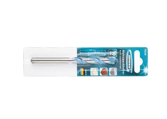 Сверло по бетону, Multiconstruction Pro, 10 мм Gross: купить оптом и в розницу в интернет магазине Сталь Крепеж - размеры, цены, характеристики. Сверло по бетону, Multiconstruction Pro, 10 мм Gross оптом и в розницу на сайте Сталь Крепеж