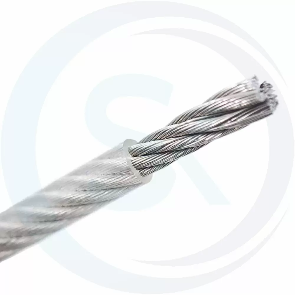 Трос стальной в ПВХ оплетке 1мм/2мм: купить оптом и в розницу в интернет магазине Сталь Крепеж - размеры, цены, характеристики. Трос стальной в ПВХ оплетке 1мм/2мм оптом и в розницу на сайте Сталь Крепеж