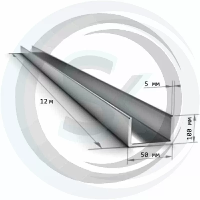 Швеллер стальной 5П: купить оптом и в розницу в интернет магазине Сталь Крепеж - размеры, цены, характеристики. Швеллер стальной 5П оптом и в розницу на сайте Сталь Крепеж