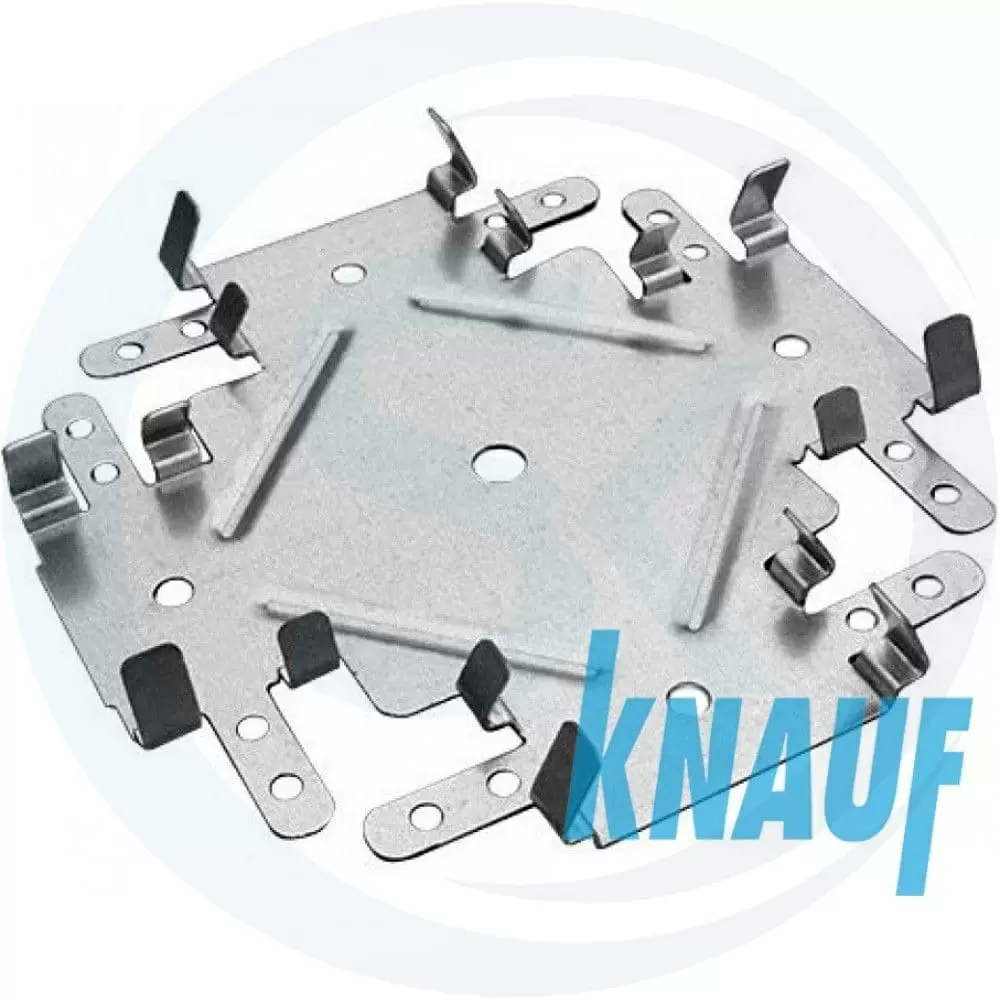 Соединитель одноуровневый краб Knauf 60х27 0.9 мм: купить оптом и в розницу в интернет магазине Сталь Крепеж - размеры, цены, характеристики. Соединитель одноуровневый краб Knauf 60х27 0.9 мм оптом и в розницу на сайте Сталь Крепеж