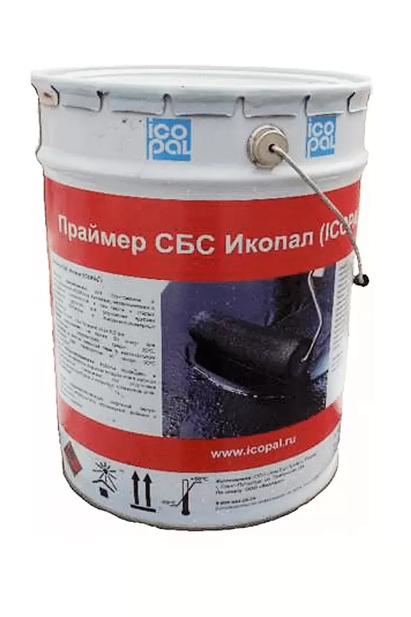 Праймер битумный СБС Икопал 21,5л: купить оптом и в розницу в интернет магазине Сталь Крепеж - размеры, цены, характеристики. Праймер битумный СБС Икопал 21,5л оптом и в розницу на сайте Сталь Крепеж