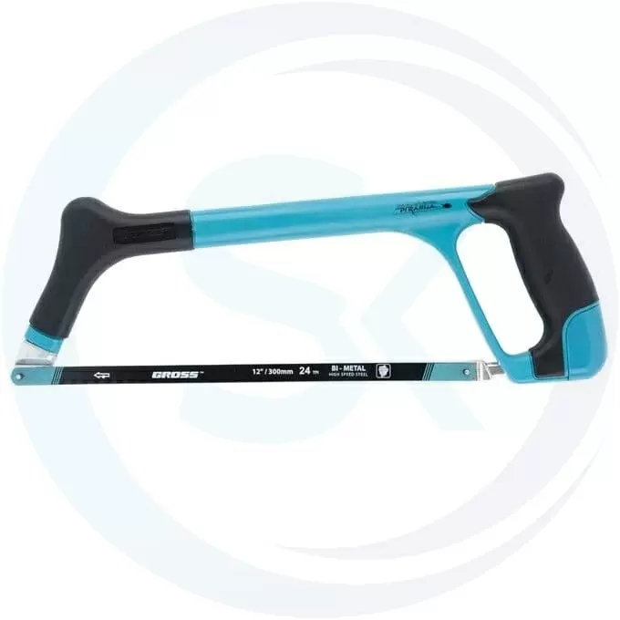 Ножовка по металлу "Piranha", 300 мм, трехкомпонентная металлопластиковая рамка Gross: купить оптом и в розницу в интернет магазине Сталь Крепеж - размеры, цены, характеристики. Ножовка по металлу "Piranha", 300 мм, трехкомпонентная металлопластиковая рамка Gross оптом и в розницу на сайте Сталь Крепеж