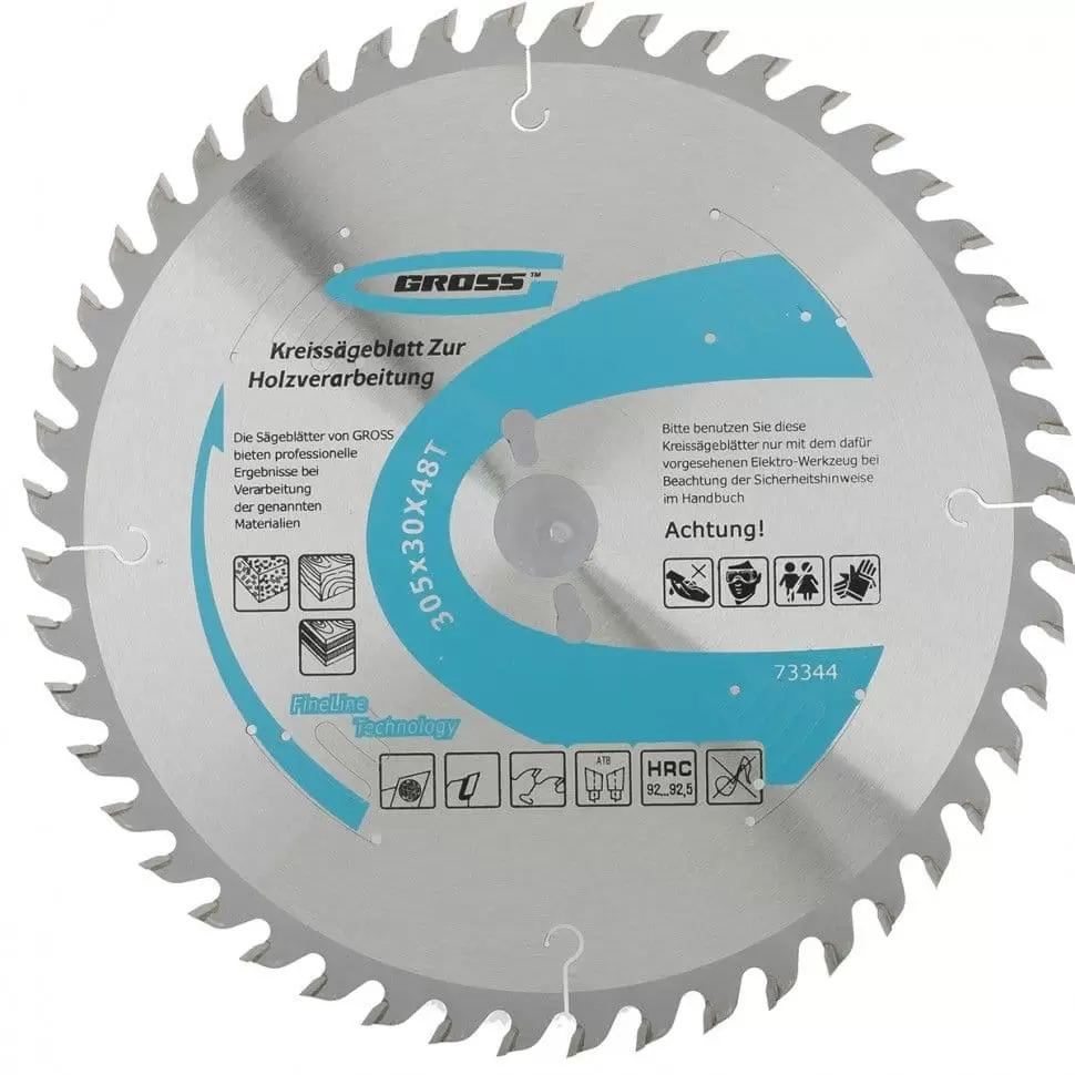 Пильный диск по дереву 305 x 30 x 48Т Gross: купить оптом и в розницу в интернет магазине Сталь Крепеж - размеры, цены, характеристики. Пильный диск по дереву 305 x 30 x 48Т Gross оптом и в розницу на сайте Сталь Крепеж