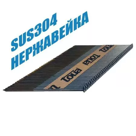 Реечные гвозди из нержавейки по дереву на бумажной кассете тип D34 2,87х50 RISUS упаковка 3000 шт.: купить оптом и в розницу в интернет магазине Сталь Крепеж - размеры, цены, характеристики. Реечные гвозди из нержавейки по дереву на бумажной кассете тип D34 2,87х50 RISUS упаковка 3000 шт. оптом и в розницу на сайте Сталь Крепеж
