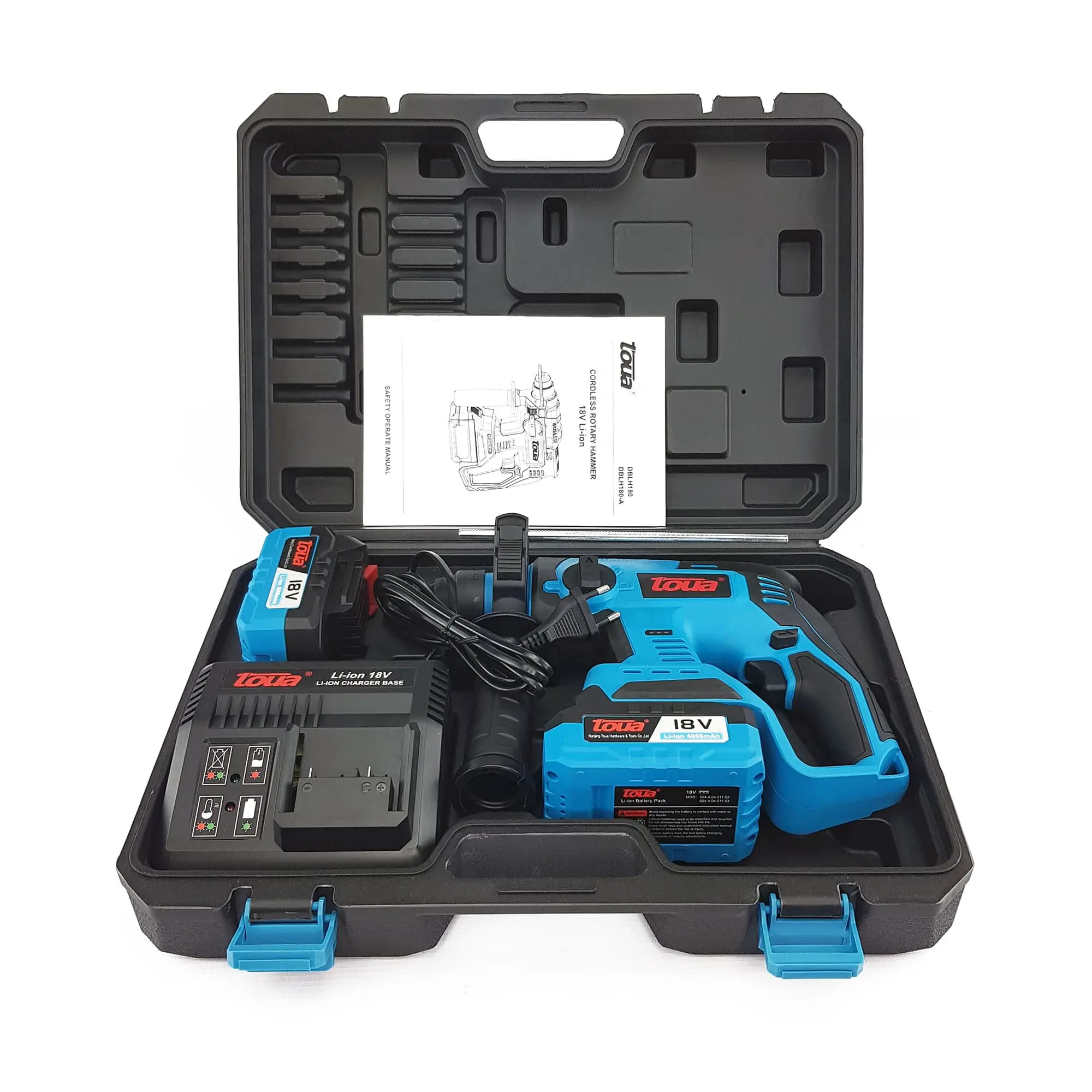 Аккумуляторный перфоратор SDS+ Toua DBLH180-1 — фото