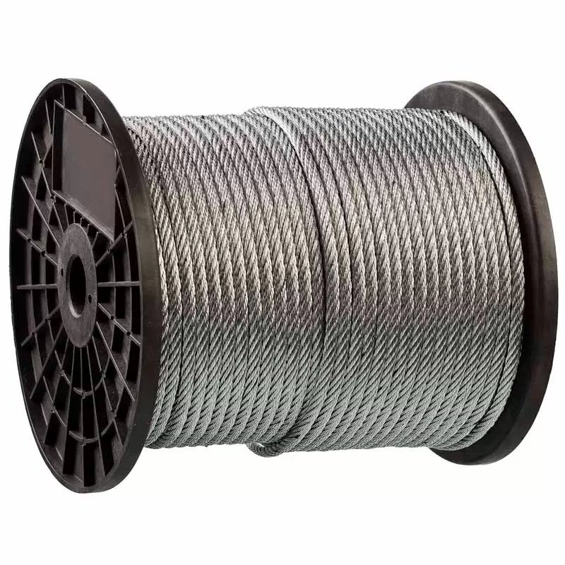 Трос стальной 1мм DIN 3055, оцинкованный: купить оптом и в розницу в интернет магазине Сталь Крепеж - размеры, цены, характеристики. Трос стальной 1мм DIN 3055, оцинкованный оптом и в розницу на сайте Сталь Крепеж