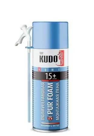 Монтажная пена Kudo Home Pur Foam 15+ Полиуретановая бытовая: купить оптом и в розницу в интернет магазине Сталь Крепеж - размеры, цены, характеристики. Монтажная пена Kudo Home Pur Foam 15+ Полиуретановая бытовая оптом и в розницу на сайте Сталь Крепеж