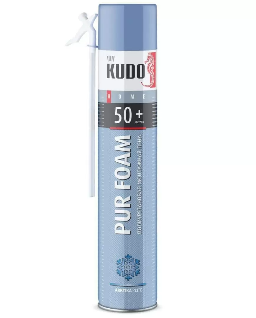 Монтажная пена Kudo Home 50+ Arktika Зимняя бытовая: купить оптом и в розницу в интернет магазине Сталь Крепеж - размеры, цены, характеристики. Монтажная пена Kudo Home 50+ Arktika Зимняя бытовая оптом и в розницу на сайте Сталь Крепеж