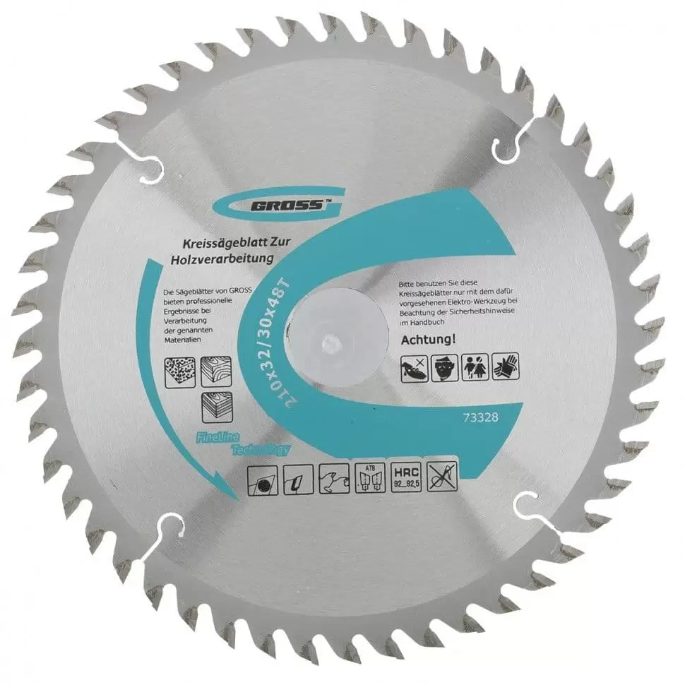 Пильный диск по дереву 210 x 32/30 x 48Т Gross: купить оптом и в розницу в интернет магазине Сталь Крепеж - размеры, цены, характеристики. Пильный диск по дереву 210 x 32/30 x 48Т Gross оптом и в розницу на сайте Сталь Крепеж
