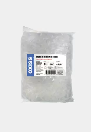 Фиброволокно полипропиленовое OXISS 18/0,6: купить оптом и в розницу в интернет магазине Сталь Крепеж - размеры, цены, характеристики. Фиброволокно полипропиленовое OXISS 18/0,6 оптом и в розницу на сайте Сталь Крепеж