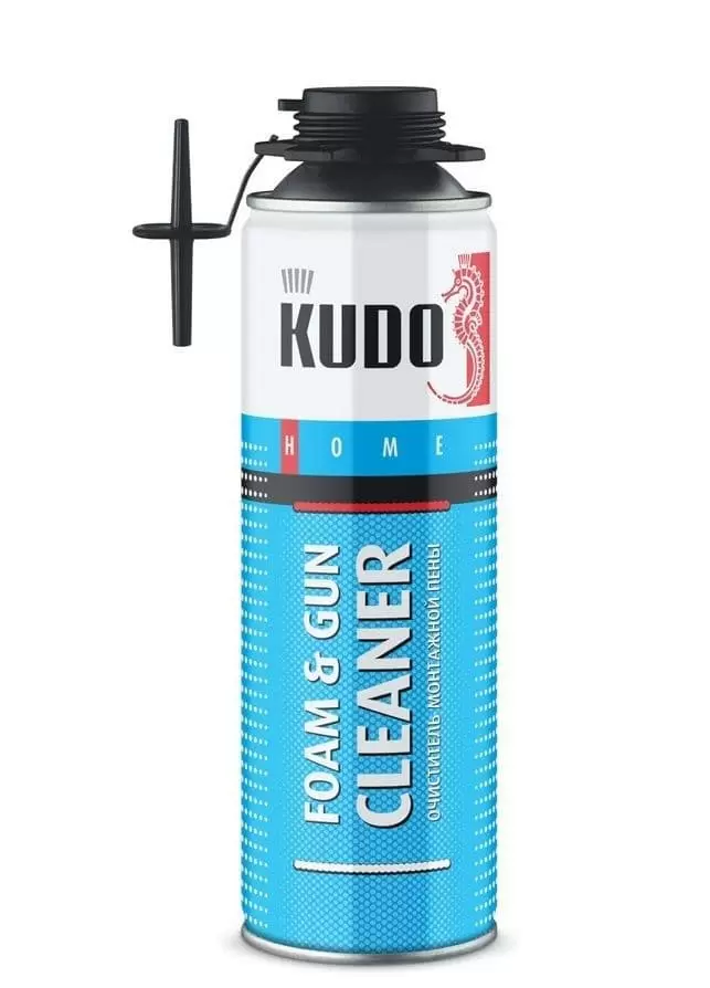 Очиститель монтажной пены Kudo Foam&Gun Cleaner: купить оптом и в розницу в интернет магазине Сталь Крепеж - размеры, цены, характеристики. Очиститель монтажной пены Kudo Foam&Gun Cleaner оптом и в розницу на сайте Сталь Крепеж