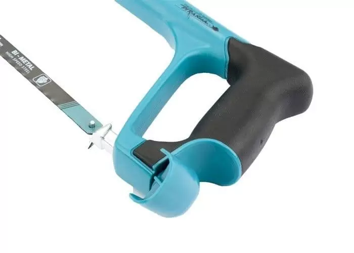 Ножовка по металлу "Piranha", 300 мм, трехкомпонентная металлопластиковая рамка Gross: купить оптом и в розницу в интернет магазине Сталь Крепеж - размеры, цены, характеристики. Ножовка по металлу "Piranha", 300 мм, трехкомпонентная металлопластиковая рамка Gross оптом и в розницу на сайте Сталь Крепеж