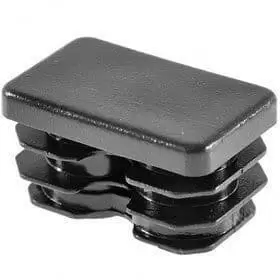 Заглушка для труб прямоугольного сечения 25х40 мм оптом и в розницу на сайте Сталь Крепеж