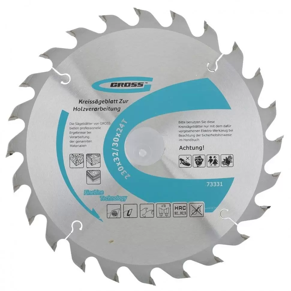 Пильный диск по дереву 230 x 32/30 x 24Т Gross: купить оптом и в розницу в интернет магазине Сталь Крепеж - размеры, цены, характеристики. Пильный диск по дереву 230 x 32/30 x 24Т Gross оптом и в розницу на сайте Сталь Крепеж