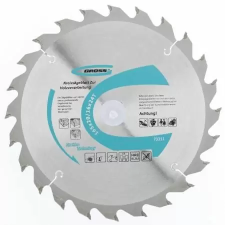 Пильный диск по дереву 165 x 20/16 x 24Т Gross: купить оптом и в розницу в интернет магазине Сталь Крепеж - размеры, цены, характеристики. Пильный диск по дереву 165 x 20/16 x 24Т Gross оптом и в розницу на сайте Сталь Крепеж