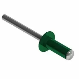 Заклепки RAL 6005 вытяжные окрашенные: купить у производителя в интернет магазине СтальКрепеж - размеры, цены, характеристики. Заклепки RAL 6005 вытяжные окрашенные от производителя СтальКрепеж