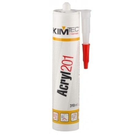 Герметик акриловый Kim Tec Acryl 201 Белый: купить оптом и в розницу в интернет магазине Сталь Крепеж - размеры, цены, характеристики. Герметик акриловый Kim Tec Acryl 201 Белый оптом и в розницу на сайте Сталь Крепеж