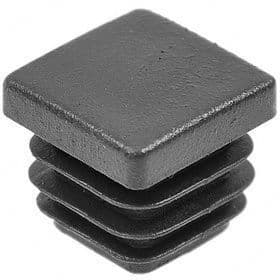 Заглушка пластиковая внутренняя для труб 20х20 мм: купить оптом и в розницу в интернет магазине Сталь Крепеж - размеры, цены, характеристики. Заглушка пластиковая внутренняя для труб 20х20 мм оптом и в розницу на сайте Сталь Крепеж