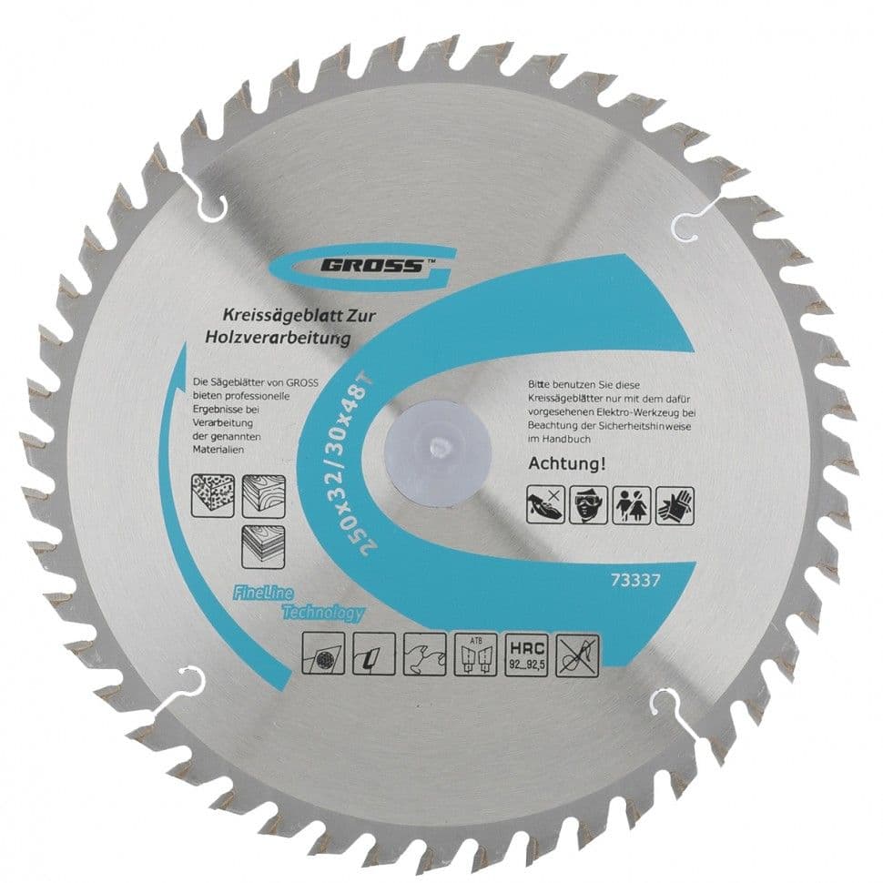 Пильный диск по дереву 255 x 32/30 x 72Т Gross: купить оптом и в розницу в интернет магазине Сталь Крепеж - размеры, цены, характеристики. Пильный диск по дереву 255 x 32/30 x 72Т Gross оптом и в розницу на сайте Сталь Крепеж