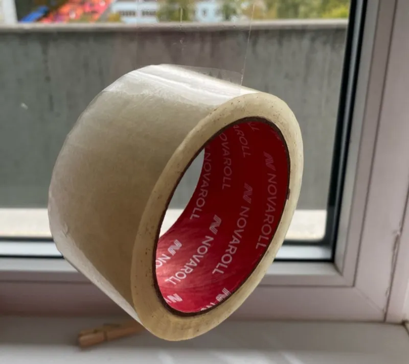 Лента клейкая 48 мм х 66 м х 43 мкм (6 шт) прозрачная односторонняя, канцелярская Nova Roll 204 Лента клейкая 48 мм х 66 м х 43 мкм (6 шт) прозрачная односторонняя, канцелярская Nova Roll 204