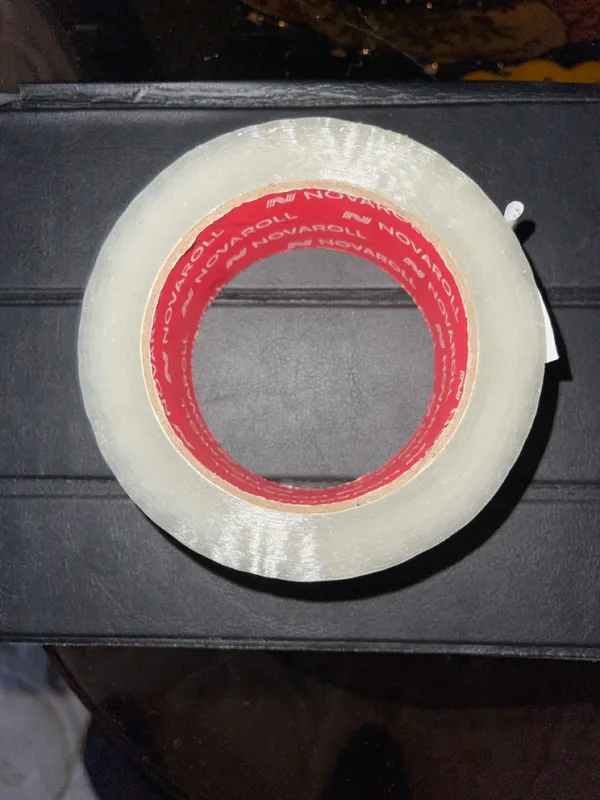 Лента клейкая 48 мм х 120 м х 43 мкм (коробка 24 шт) прозрачная односторонняя, канцелярская Nova Roll 204 Лента клейкая 48 мм х 120 м х 43 мкм (коробка 24 шт) прозрачная односторонняя, канцелярская Nova Roll 204