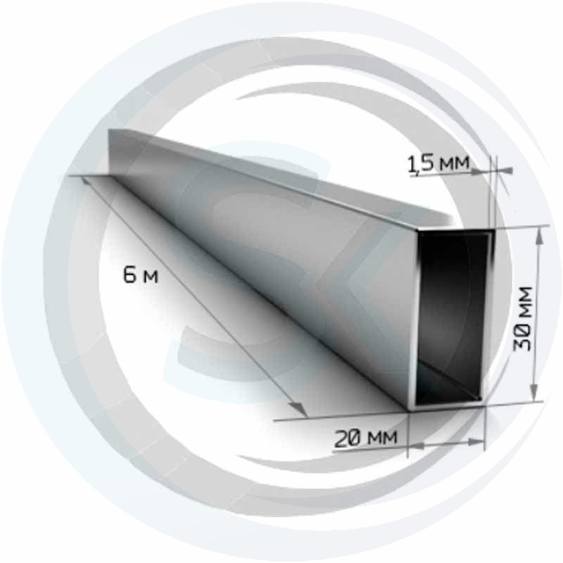 Труба профильная 30х20, толщина 1,5мм: купить оптом и в розницу в интернет магазине Сталь Крепеж - размеры, цены, характеристики. Труба профильная 30х20, толщина 1,5мм оптом и в розницу на сайте Сталь Крепеж